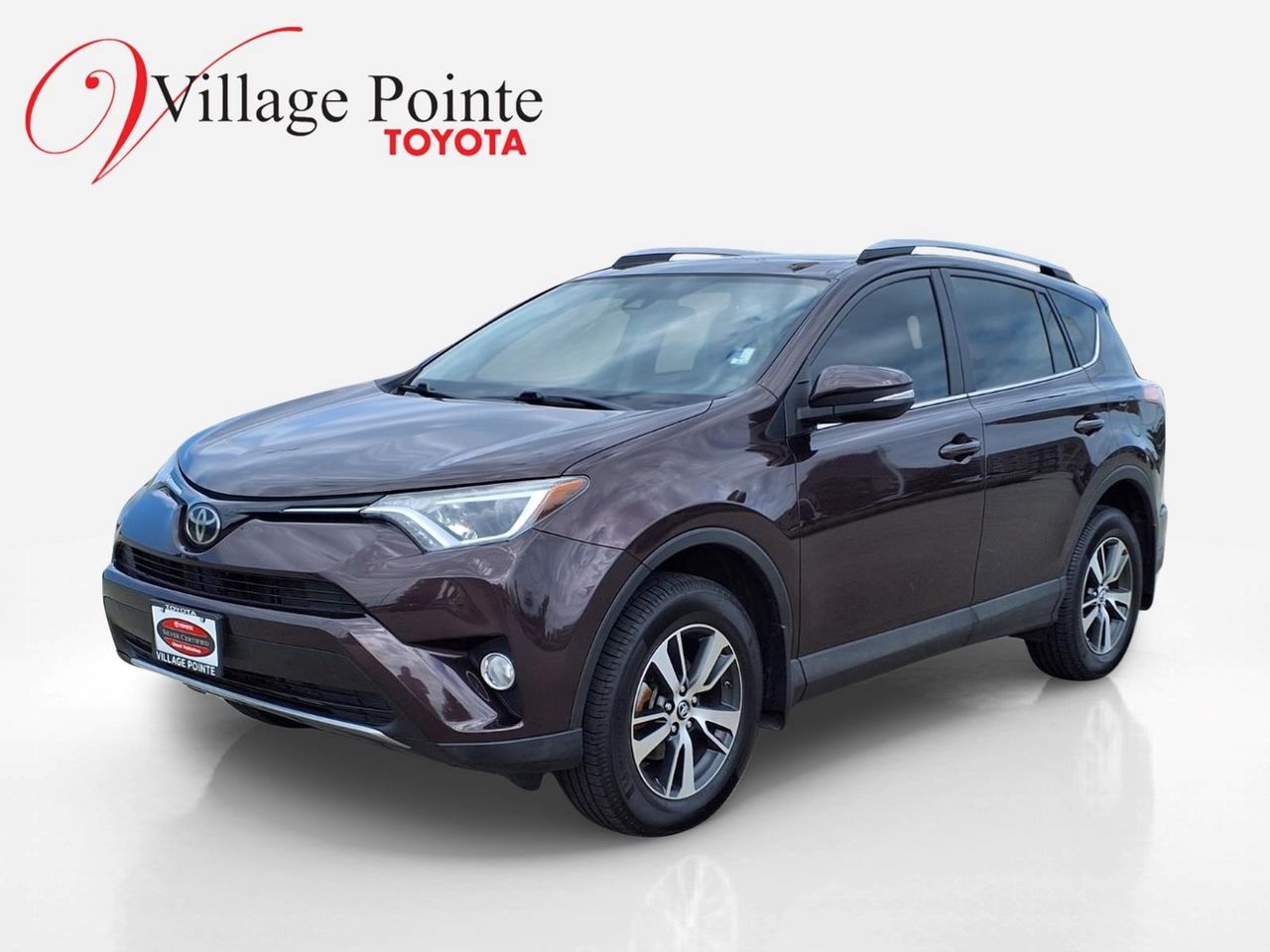 Black Currant Metallic 2018 Toyota RAV4 SUV / Crossover All-Wheel Drive 6-Speed Automatic
