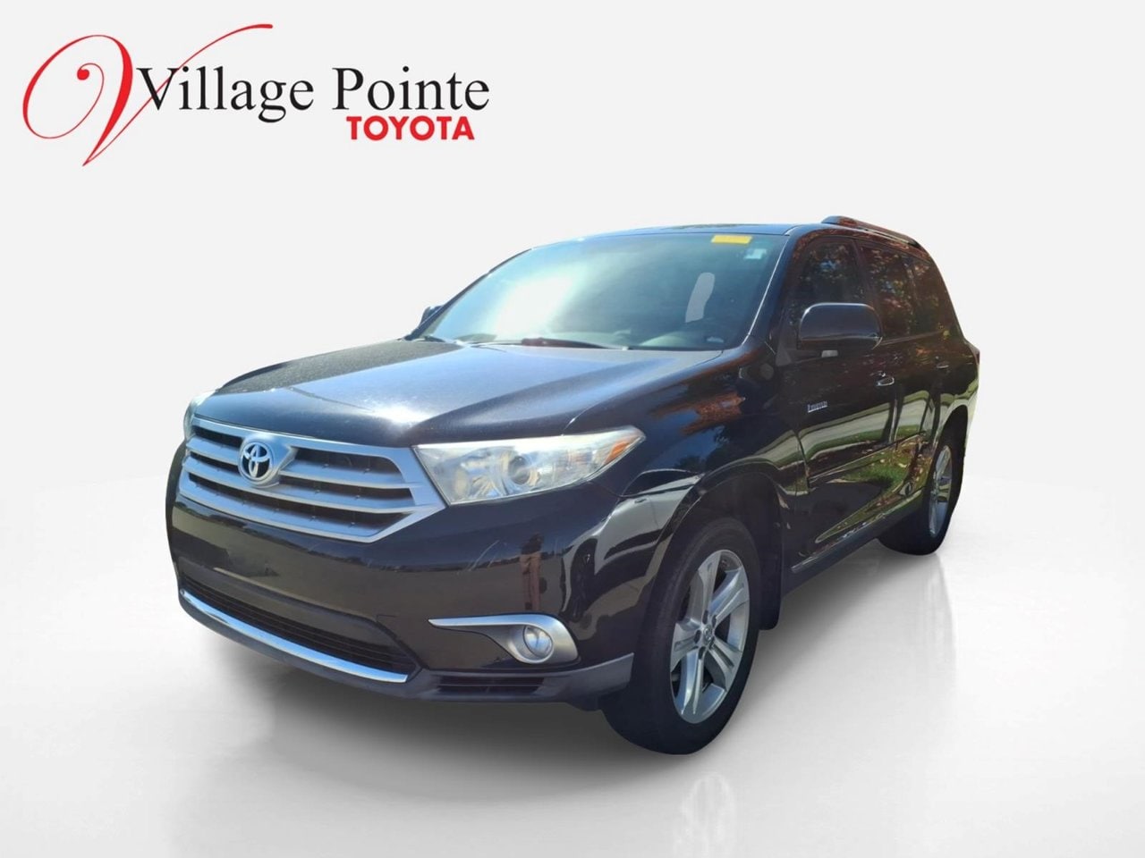 Black 2012 Toyota Highlander SUV / Crossover All-Wheel Drive 5-Speed Automatic Overdrive
