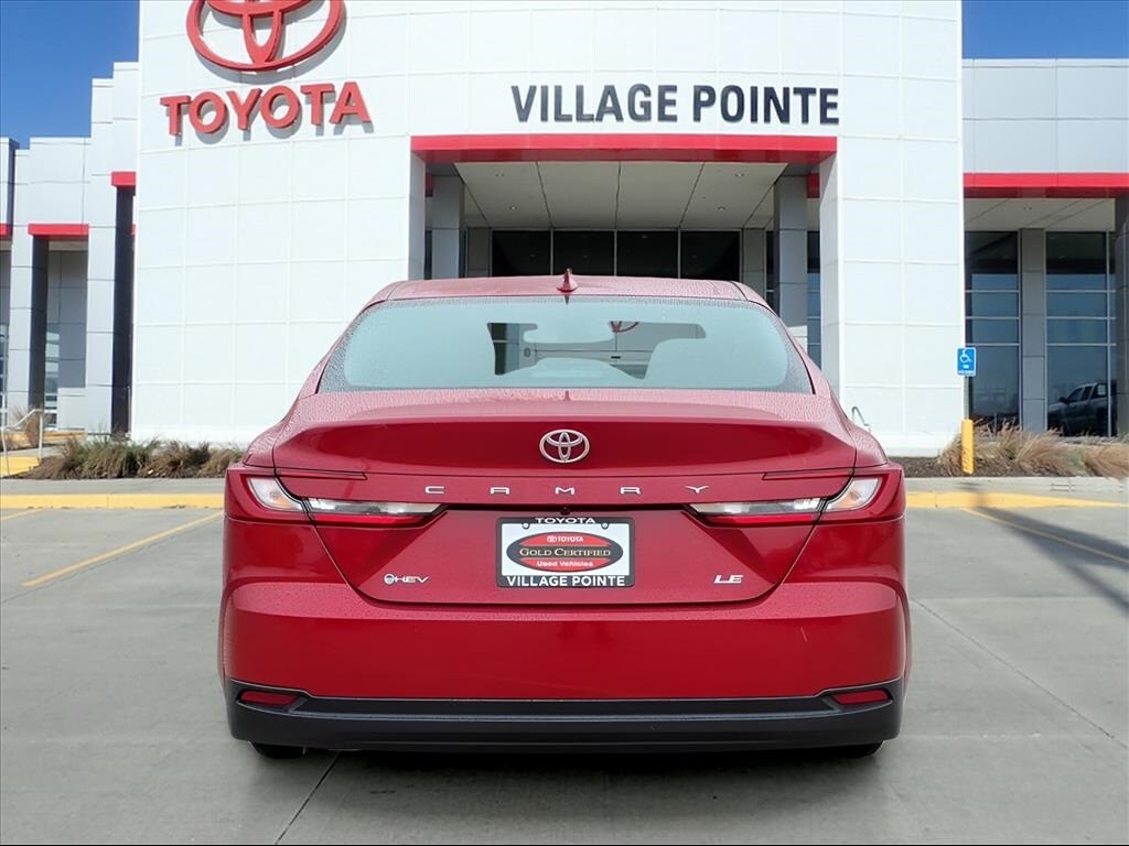Certified 2025 Toyota Camry LE Sedan