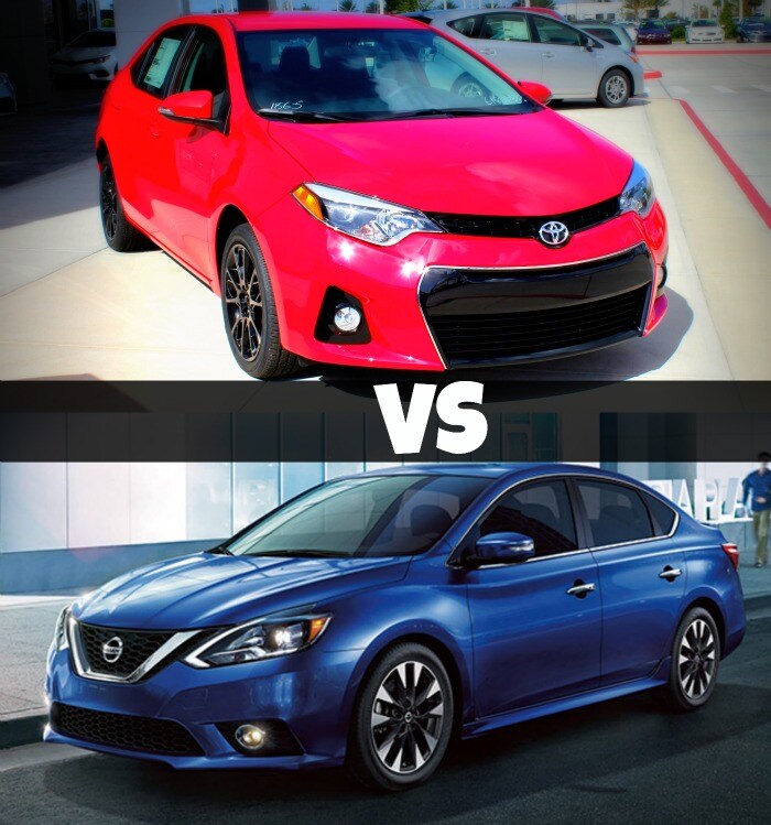2016 Toyota Corolla vs Nissan Sentra | Car comparisons