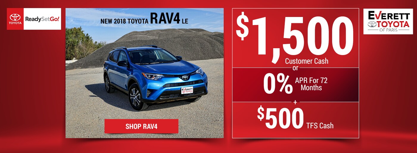 Everett Toyota of Paris: Toyota Dealership Paris TX ...
