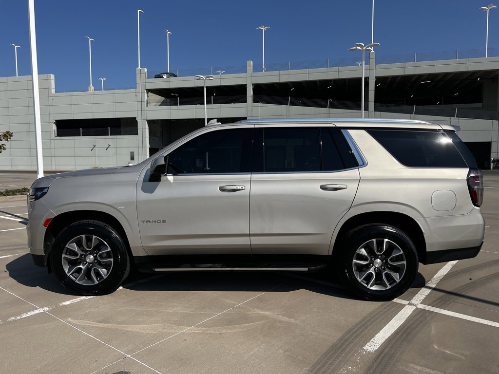 Used 2021 Chevrolet Tahoe LT with VIN 1GNSCNKD0MR424154 for sale in Plano, TX