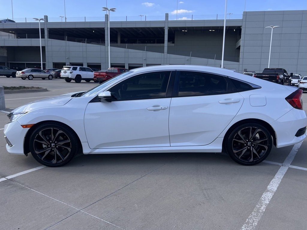 Used 2020 Honda Civic Sport with VIN 19XFC2F81LE001356 for sale in Plano, TX