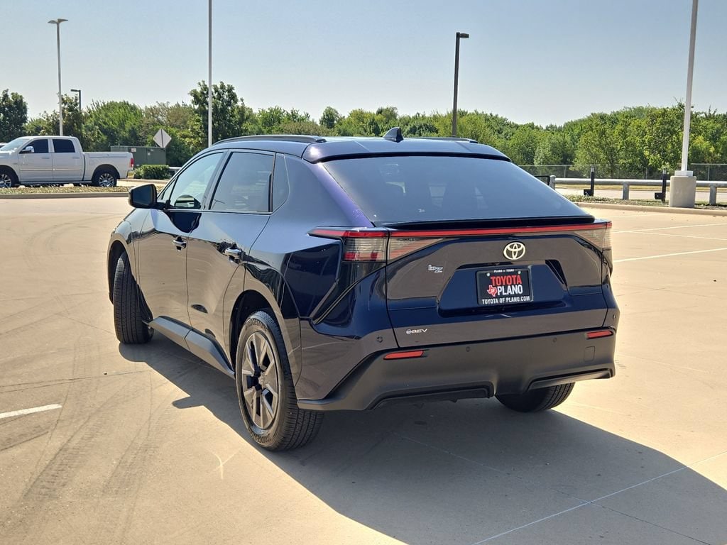 Used 2026 Toyota bZ XLE with VIN JTMBFAEB0TJ017452 for sale in Plano, TX