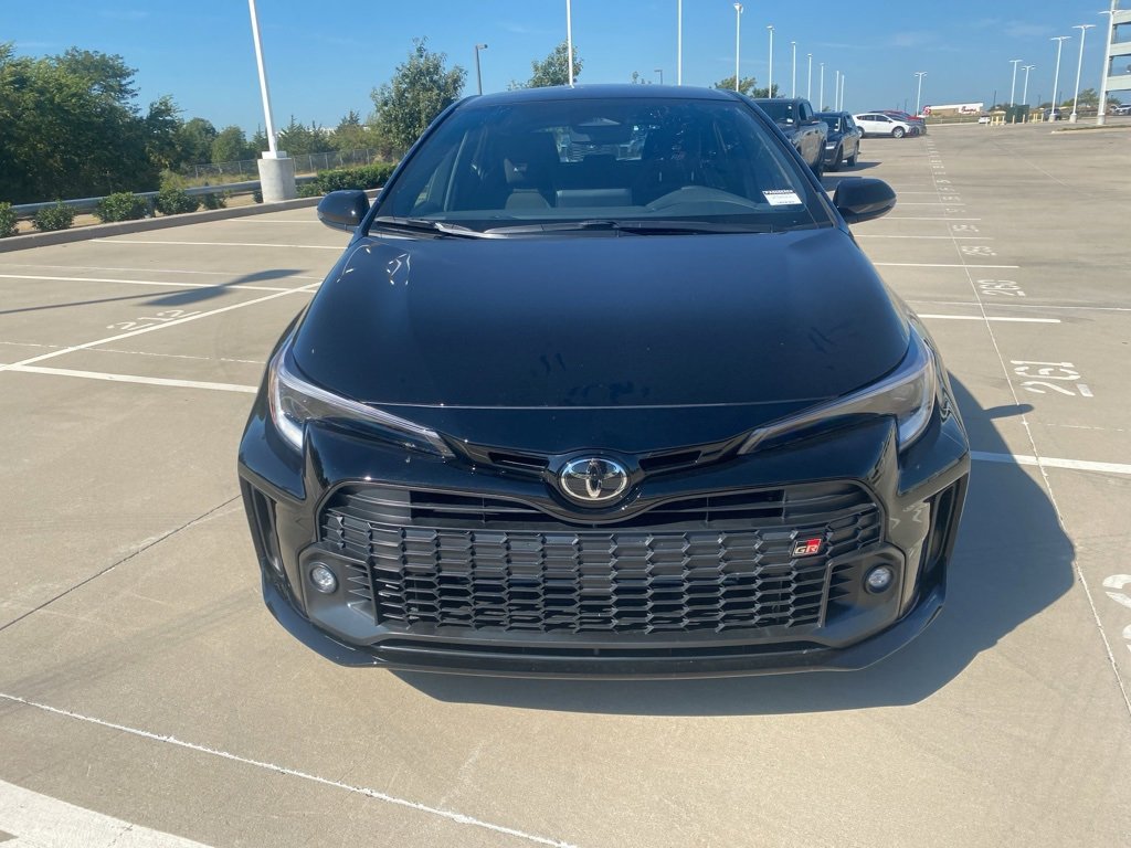 Certified 2023 Toyota GR Corolla Core with VIN JTNABAAE0PA006640 for sale in Plano, TX