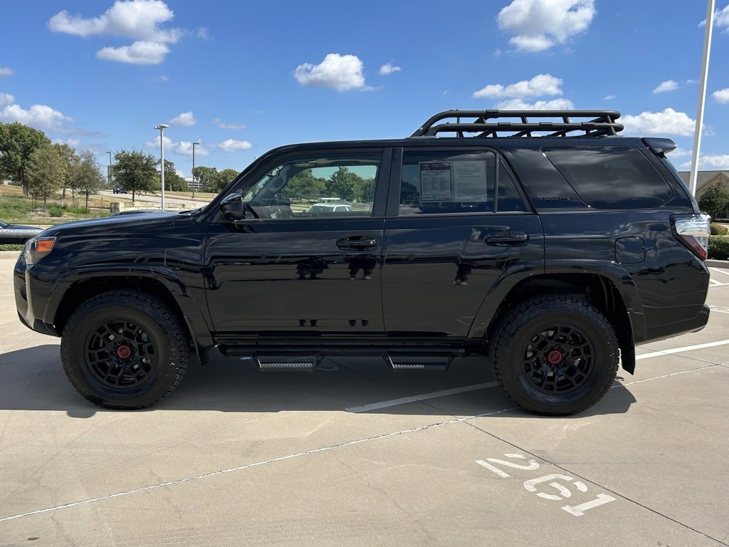 Certified 2022 Toyota 4Runner TRD Pro with VIN JTELU5JRXN6063635 for sale in Plano, TX