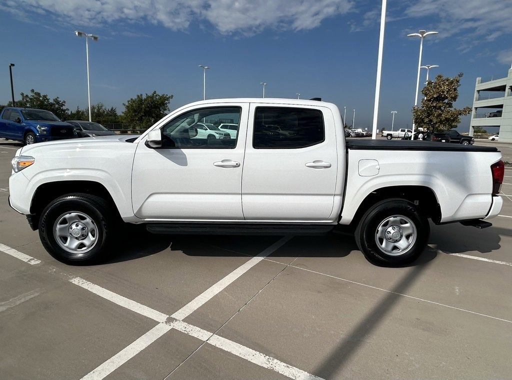 Certified 2022 Toyota Tacoma SR with VIN 3TMCZ5AN7NM470749 for sale in Plano, TX