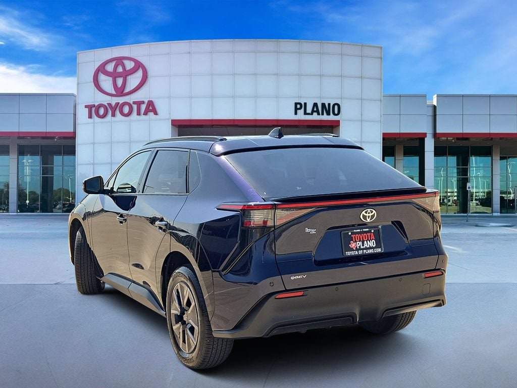 Used 2026 Toyota bZ XLE with VIN JTMBFAEB0TJ017452 for sale in Plano, TX