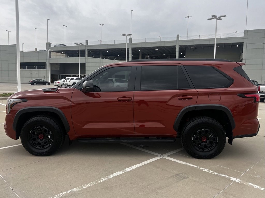 Certified 2024 Toyota Sequoia TRD Pro with VIN 7SVAAABA9RX028886 for sale in Plano, TX