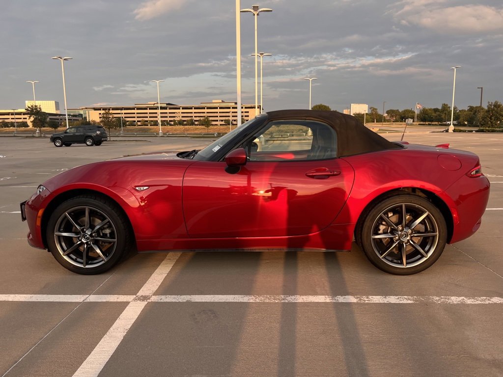 Used 2016 Mazda MX-5 Miata Grand Touring with VIN JM1NDAD71G0114106 for sale in Plano, TX