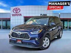 Used 2021 Toyota Highlander Hybrid LE Sport Utility near Dallas, TX