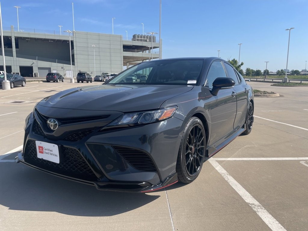 Certified 2023 Toyota Camry TRD with VIN 4T1KZ1AK9PU071832 for sale in Plano, TX