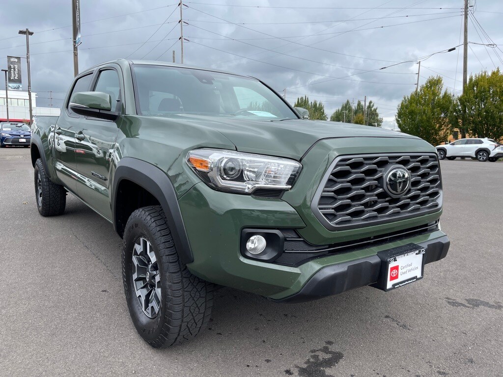 Certified 2021 Toyota Tacoma TRD Off Road with VIN 3TMDZ5BN2MM110712 for sale in Portland, OR