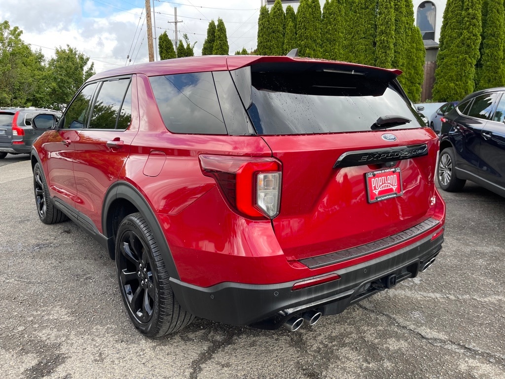 Used 2021 Ford Explorer ST with VIN 1FM5K8GCXMGB79803 for sale in Portland, OR