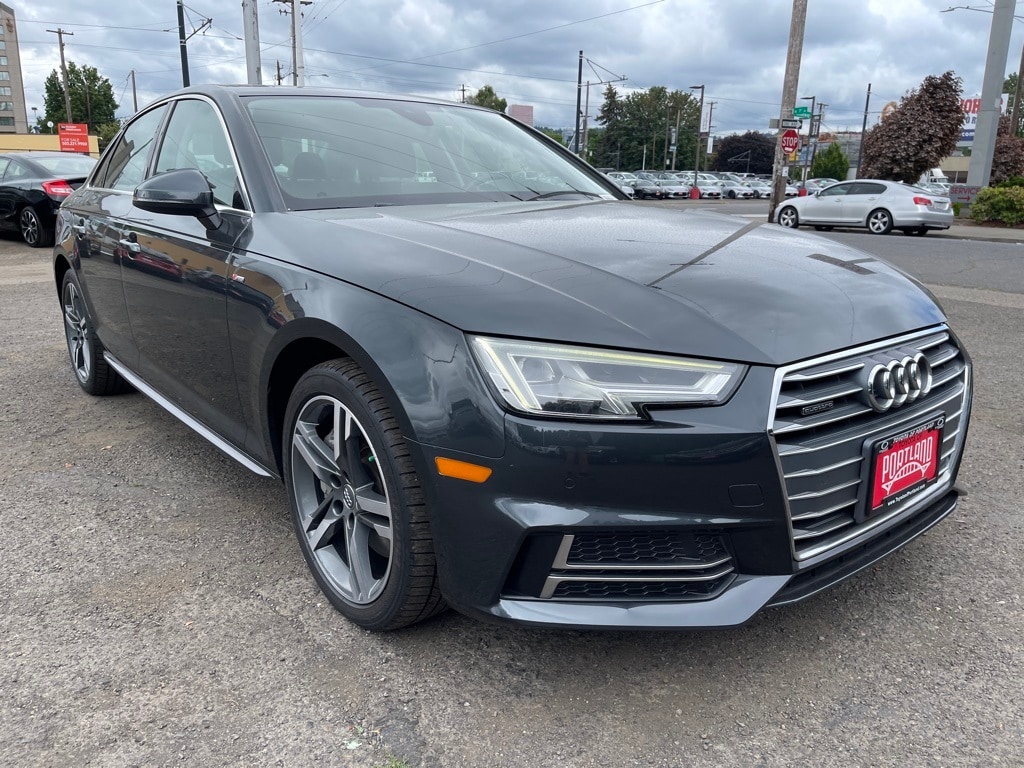 Used 2018 Audi A4 Premium Plus with VIN WAUENAF46JA095700 for sale in Portland, OR