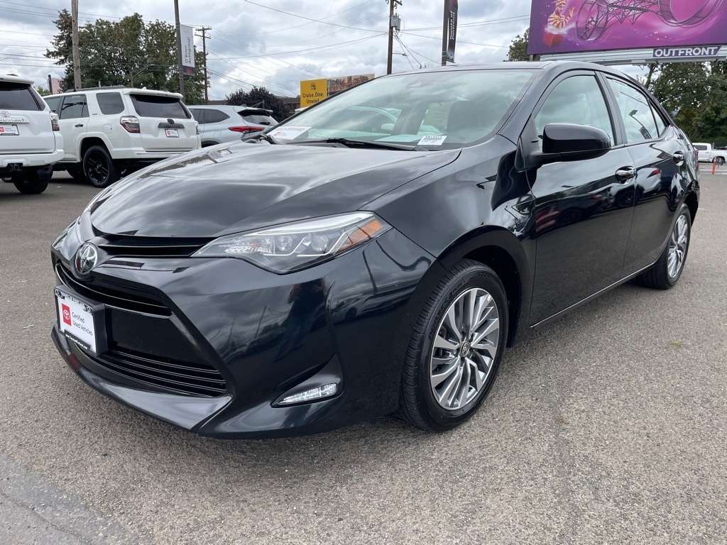 Certified 2019 Toyota Corolla XLE with VIN 2T1BURHE9KC193680 for sale in Portland, OR