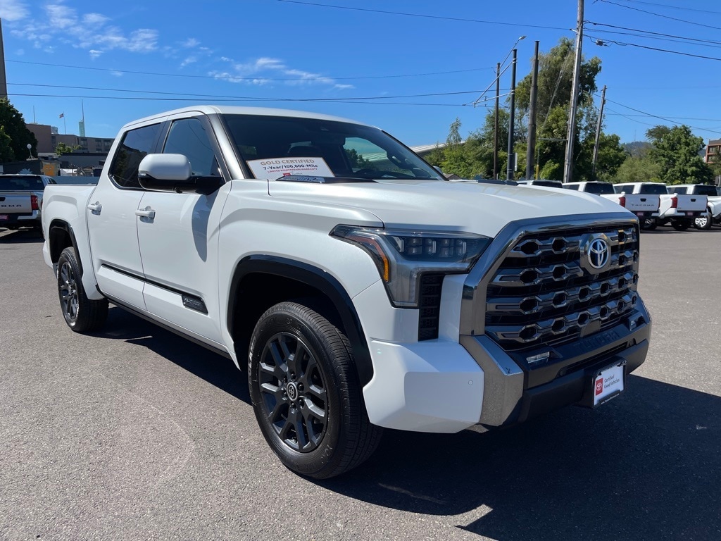 Certified 2024 Toyota Tundra Platinum with VIN 5TFNC5DB6RX048113 for sale in Portland, OR