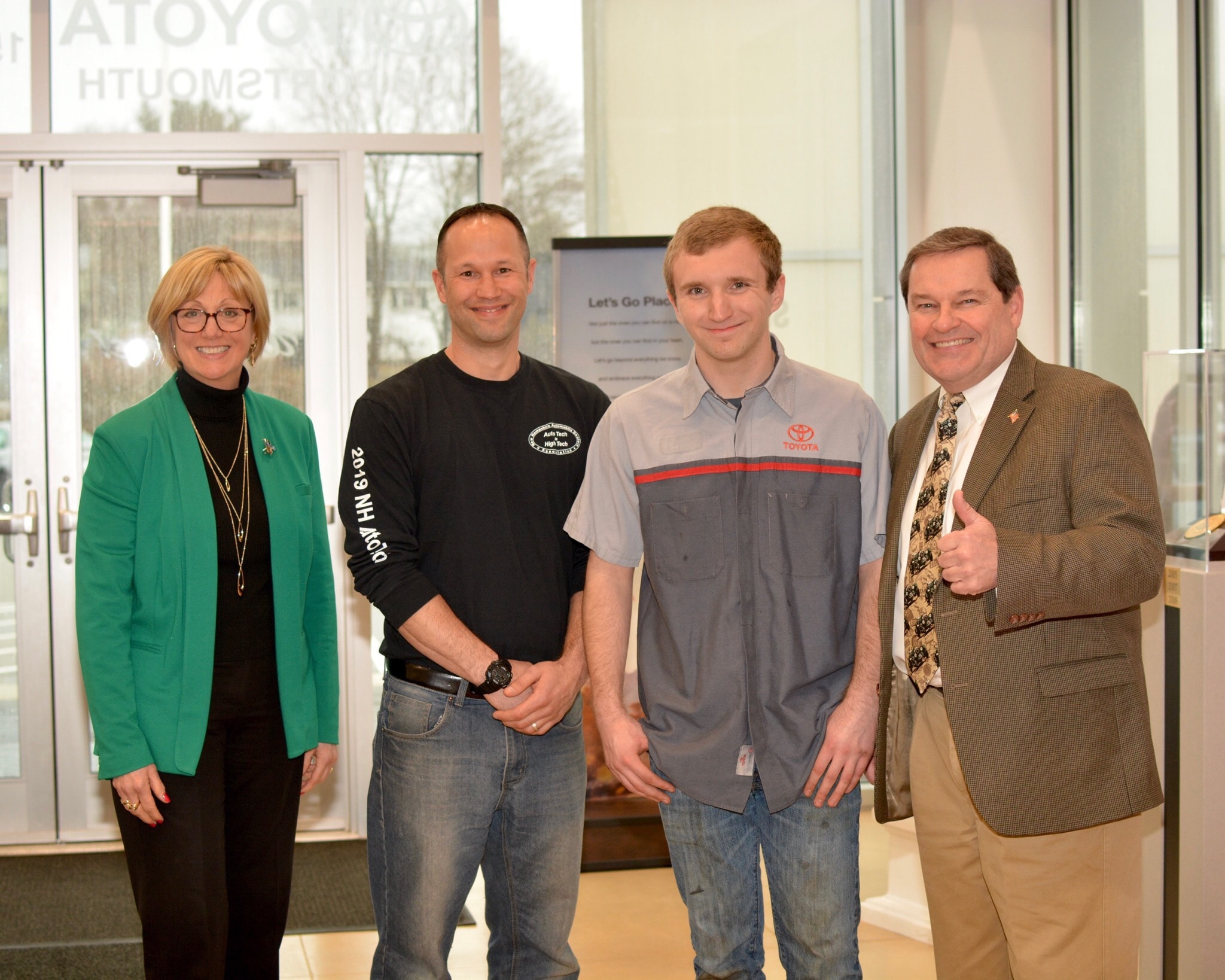 Toyota of Portsmouth Supports Local High School Student