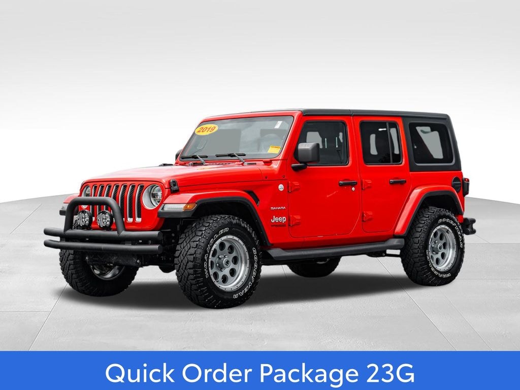 Used 2019 Jeep Wrangler Unlimited Sahara 4x4 SUV
