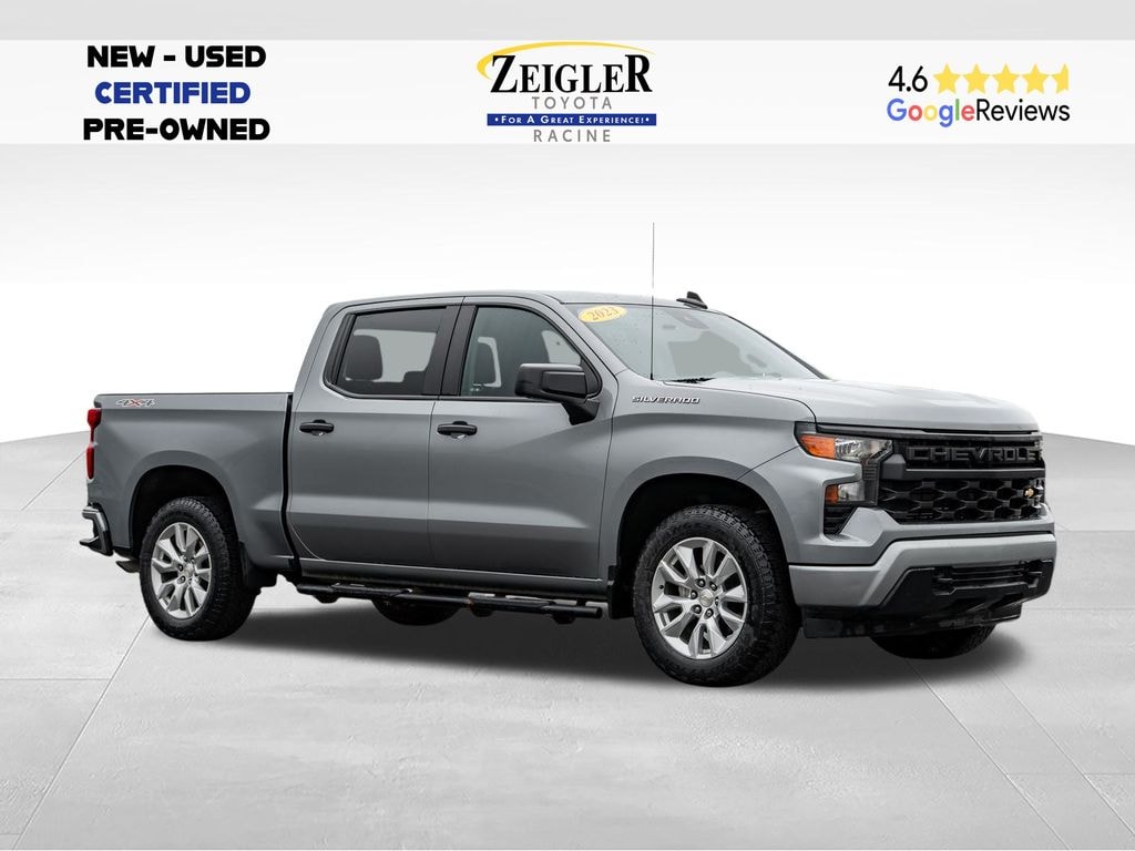 Used 2023 Chevrolet Silverado 1500 Custom Truck Crew Cab