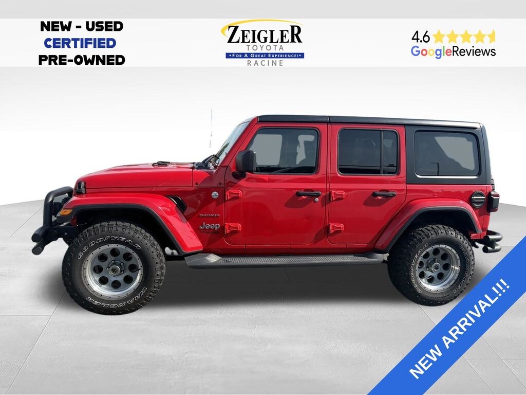 Used 2019 Jeep Wrangler Unlimited Sahara 4x4 SUV
