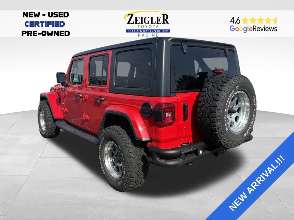 Used 2019 Jeep Wrangler Unlimited Sahara 4x4 SUV