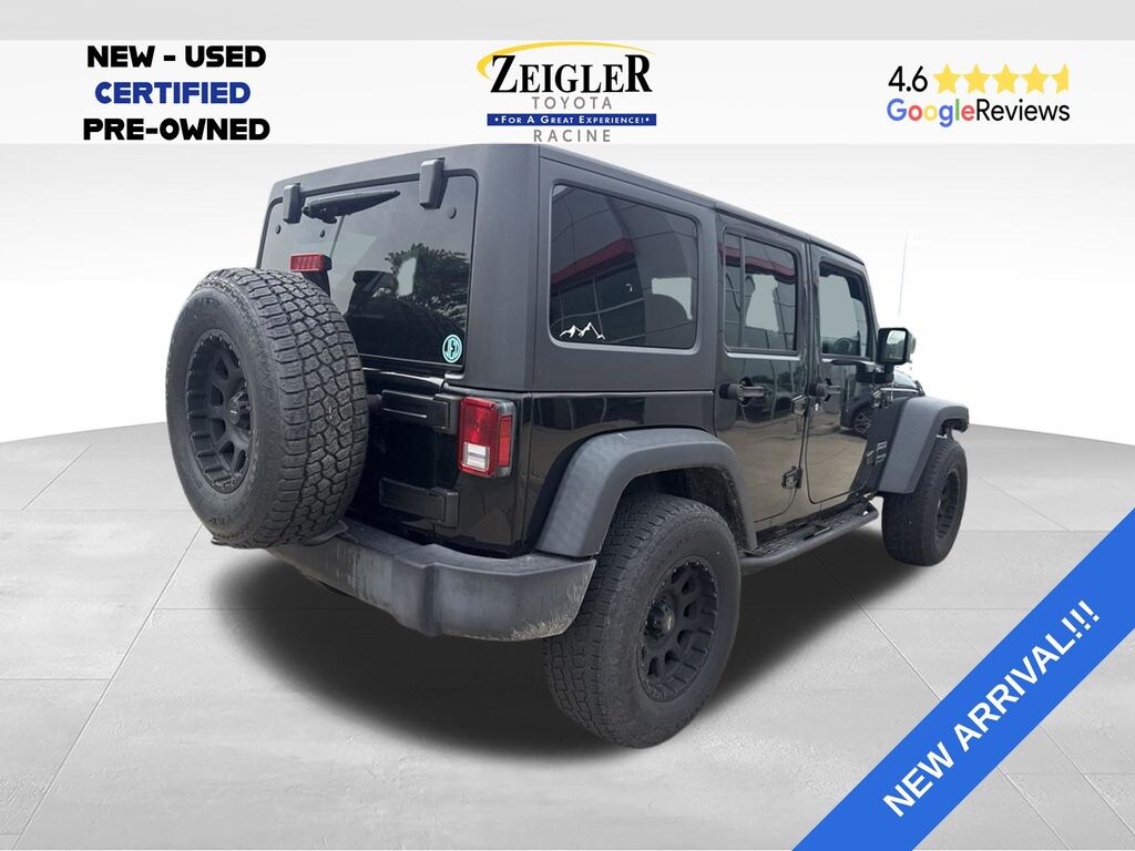 Used 2018 Jeep Wrangler JK Unlimited Sport 4x4 SUV