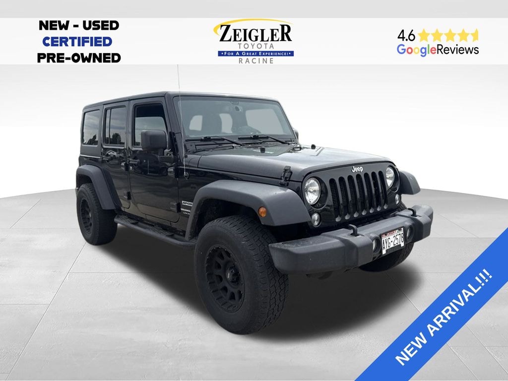Used 2018 Jeep Wrangler JK Unlimited Sport 4x4 SUV