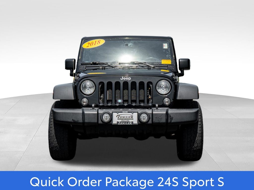 Used 2018 Jeep Wrangler JK Unlimited Sport 4x4 SUV