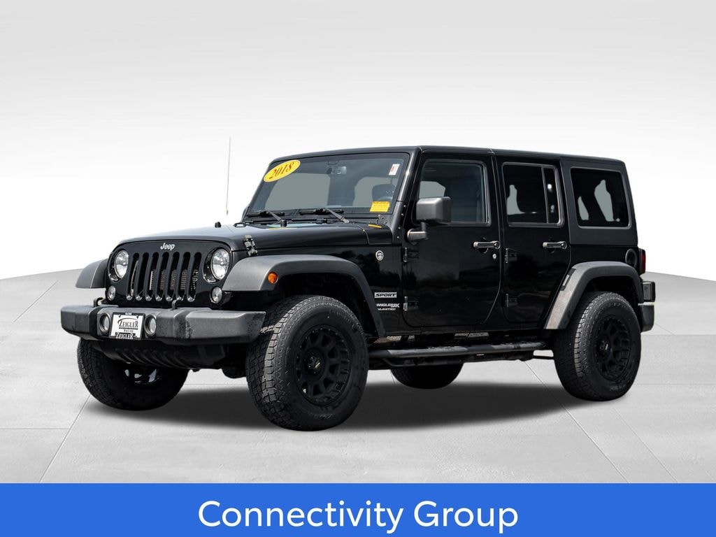 Used 2018 Jeep Wrangler JK Unlimited Sport 4x4 SUV