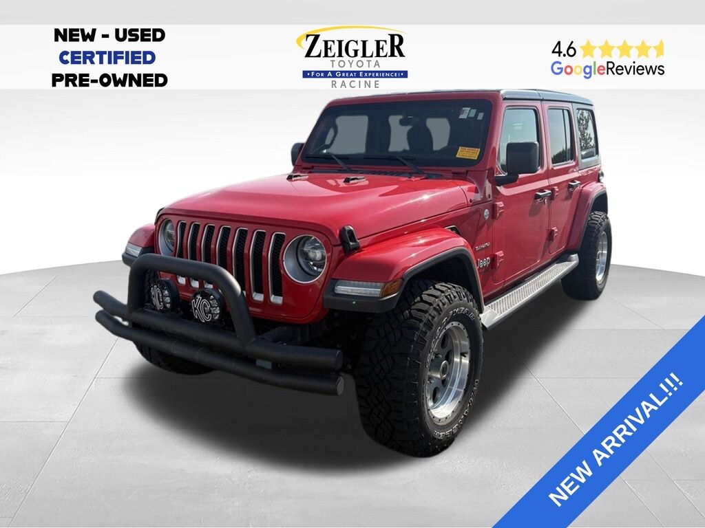 Used 2019 Jeep Wrangler Unlimited Sahara 4x4 SUV
