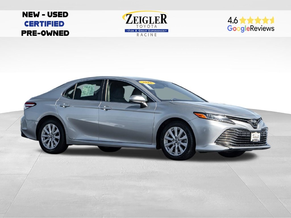 Used 2018 Toyota Camry LE with VIN JTNB11HK6J3049717 for sale in Mount Pleasant, WI