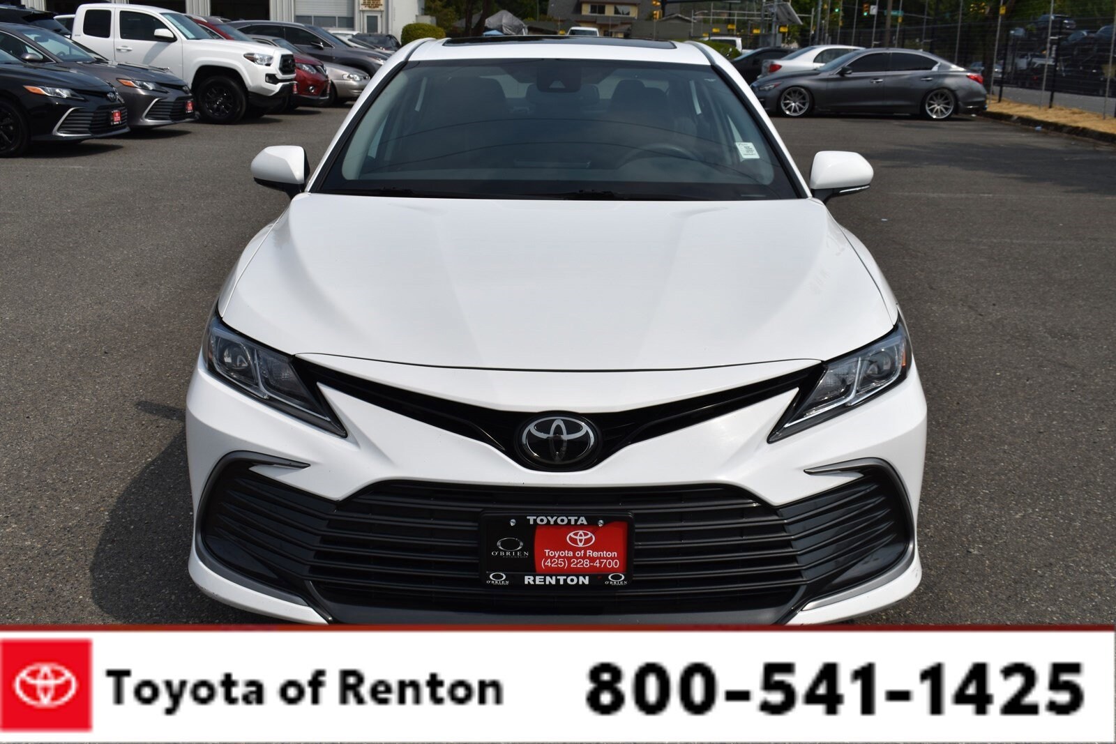 Certified 2022 Toyota Camry LE with VIN 4T1R11AK5NU076254 for sale in Renton, WA