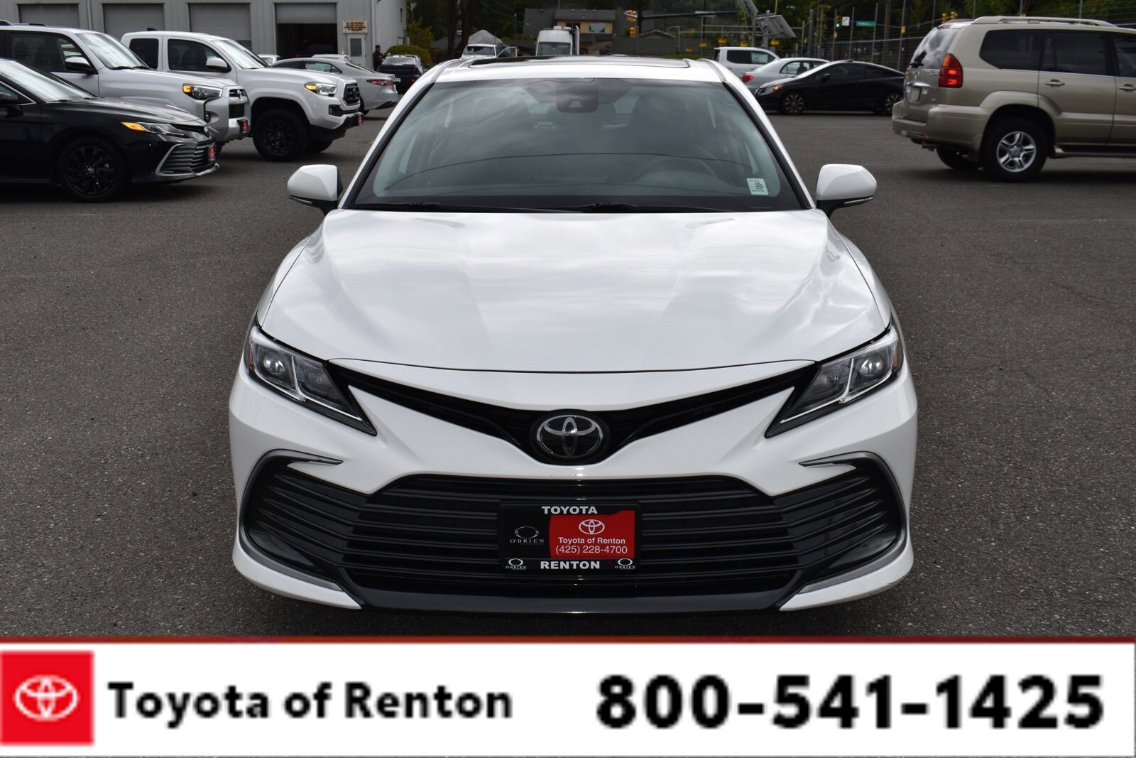 Certified 2022 Toyota Camry LE with VIN 4T1R11AK1NU073772 for sale in Renton, WA