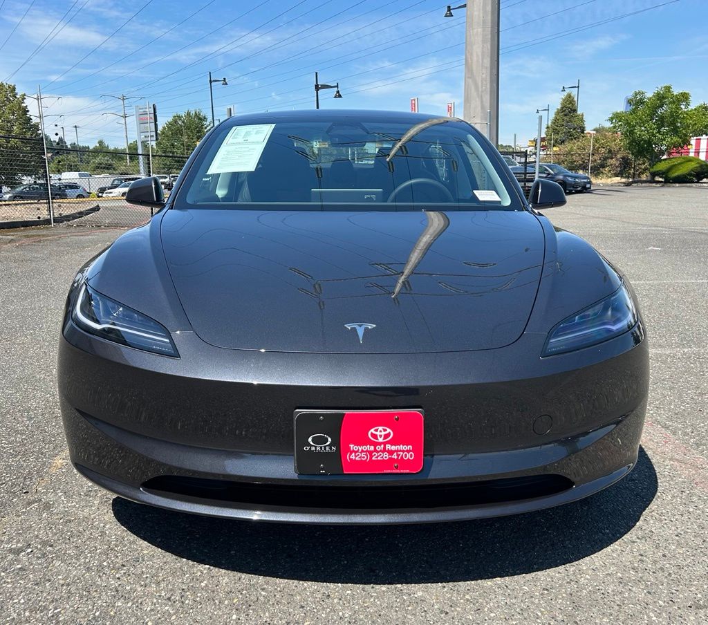 Used 2024 Tesla Model 3 Base with VIN 5YJ3E1EA6RF824444 for sale in Renton, WA
