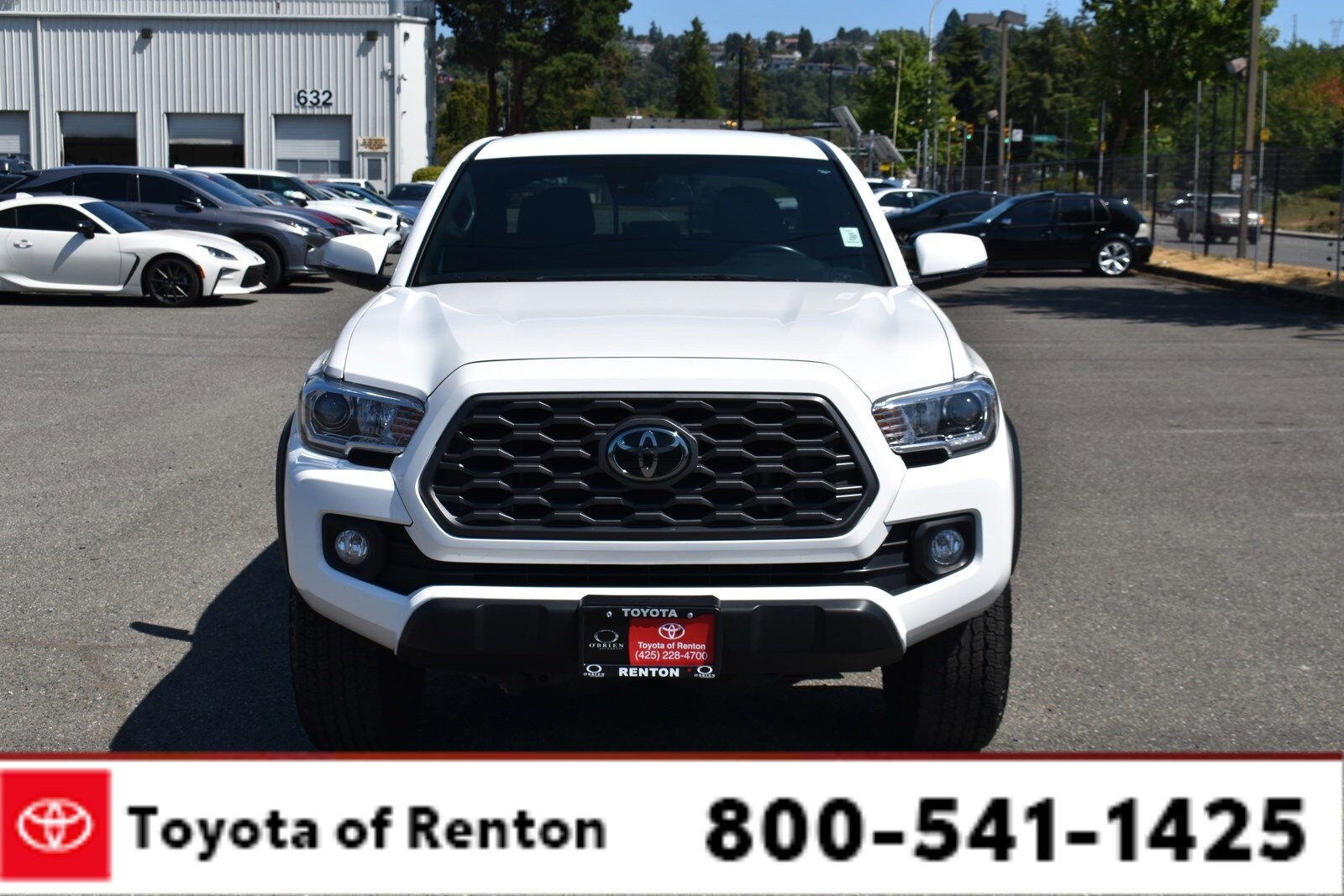 Certified 2022 Toyota Tacoma TRD Off Road with VIN 3TMCZ5AN2NM485269 for sale in Renton, WA