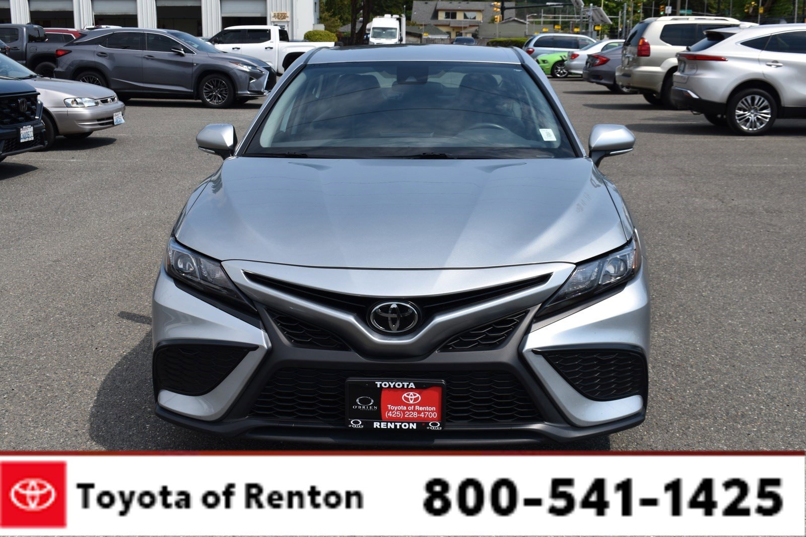 Certified 2023 Toyota Camry SE with VIN 4T1G11AK7PU741214 for sale in Renton, WA