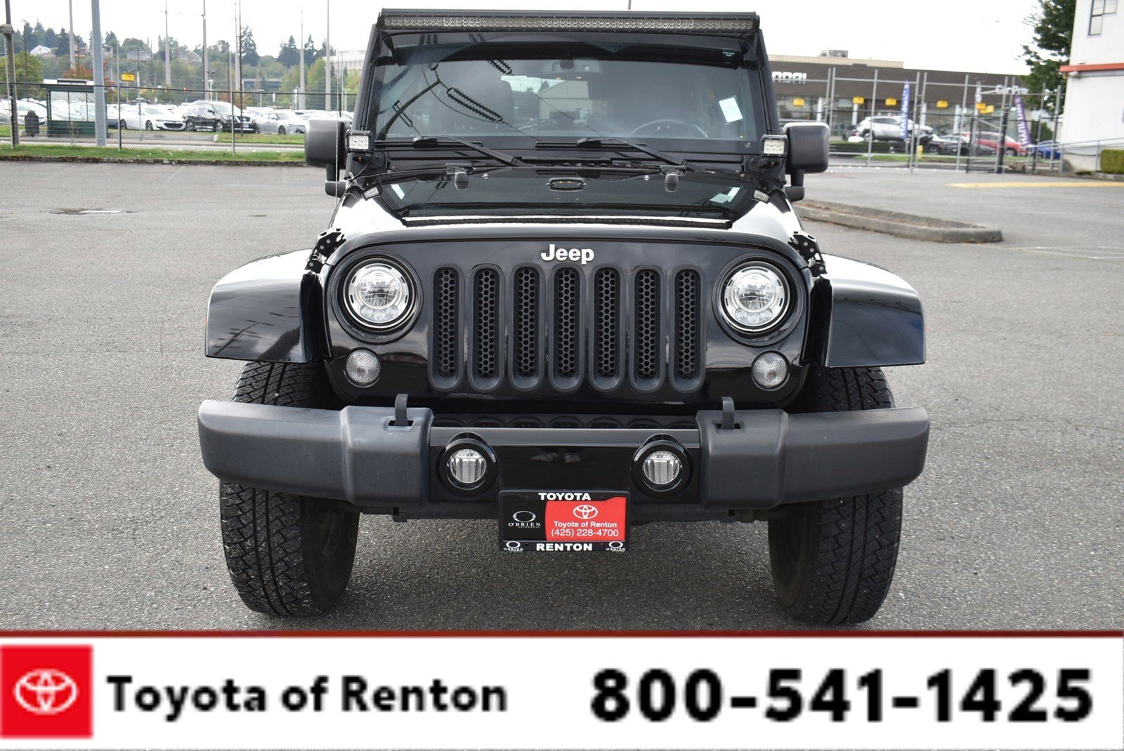 Used 2017 Jeep Wrangler Unlimited Sahara with VIN 1C4BJWEG2HL682422 for sale in Renton, WA