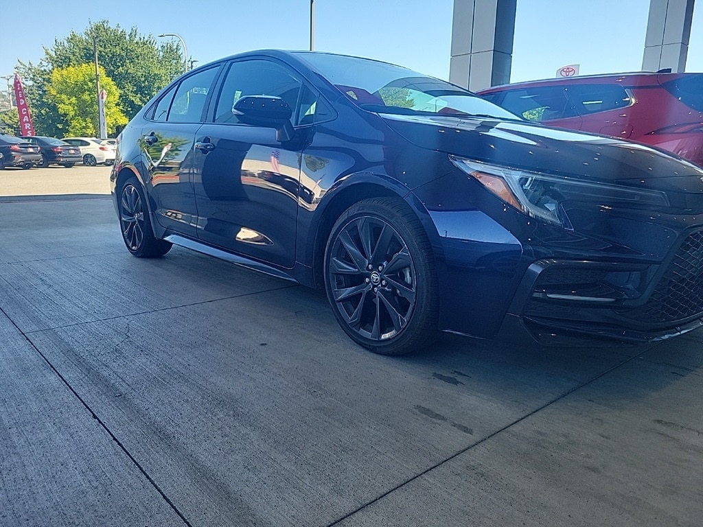 Certified 2023 Toyota Corolla XSE with VIN 5YFT4MCE8PP156853 for sale in Northfield, Minnesota