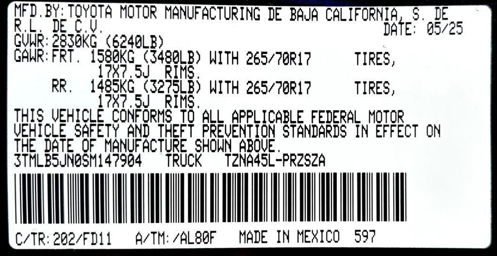 2025 Toyota Tacoma TRD Off Road - Photo 22
