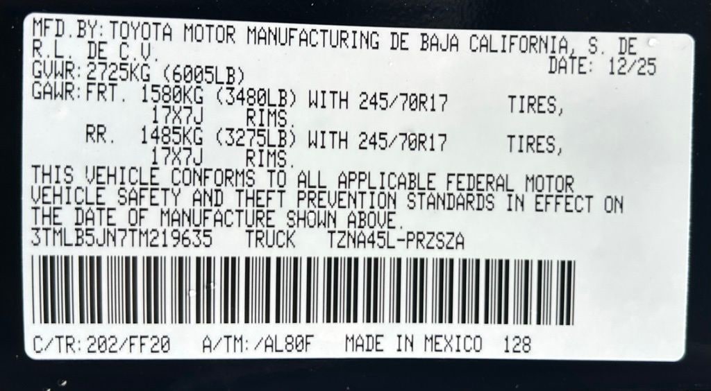 2026 Toyota Tacoma SR5 - Photo 24