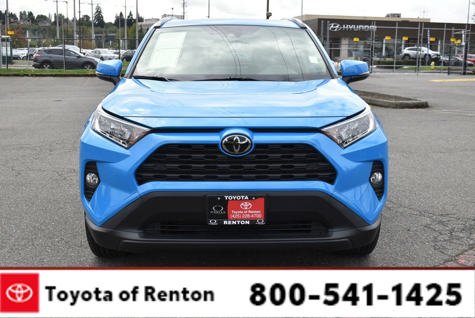 Certified 2021 Toyota RAV4 XLE Premium with VIN JTMA1RFV9MD532063 for sale in Renton, WA