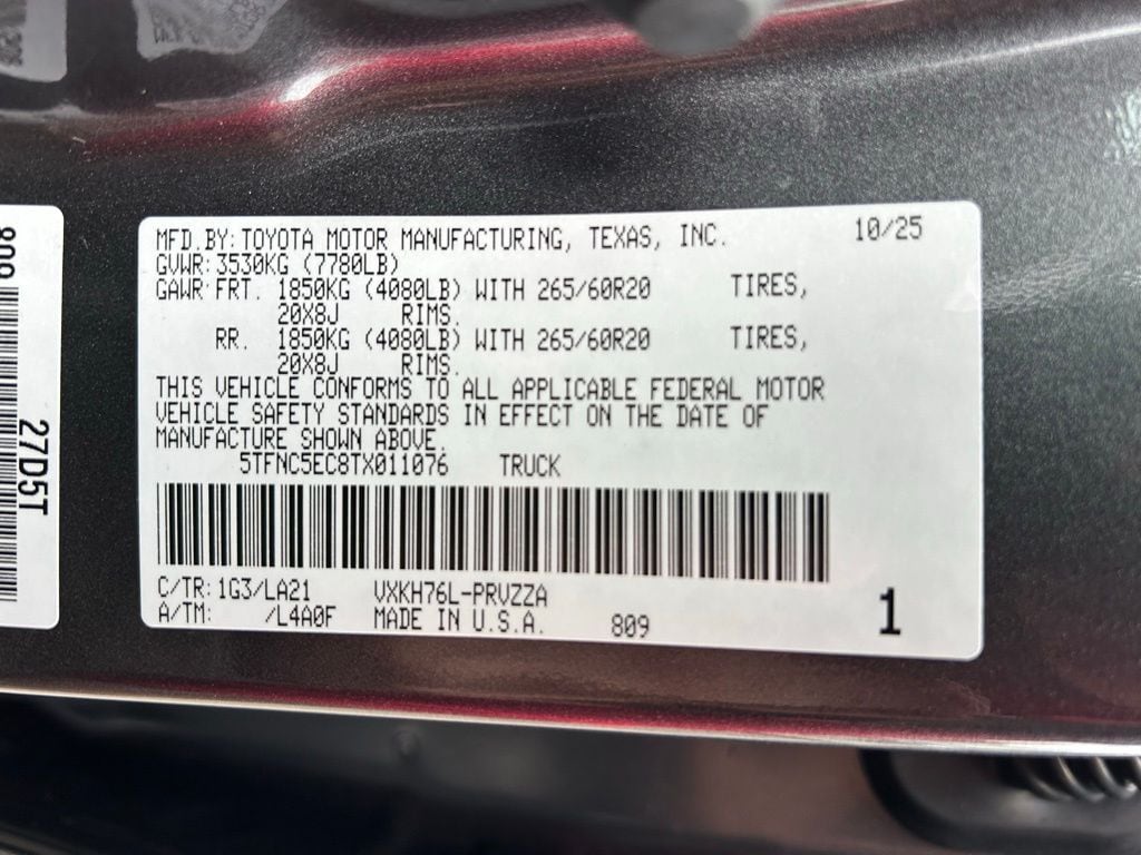 2026 Toyota Tundra Platinum - Photo 24