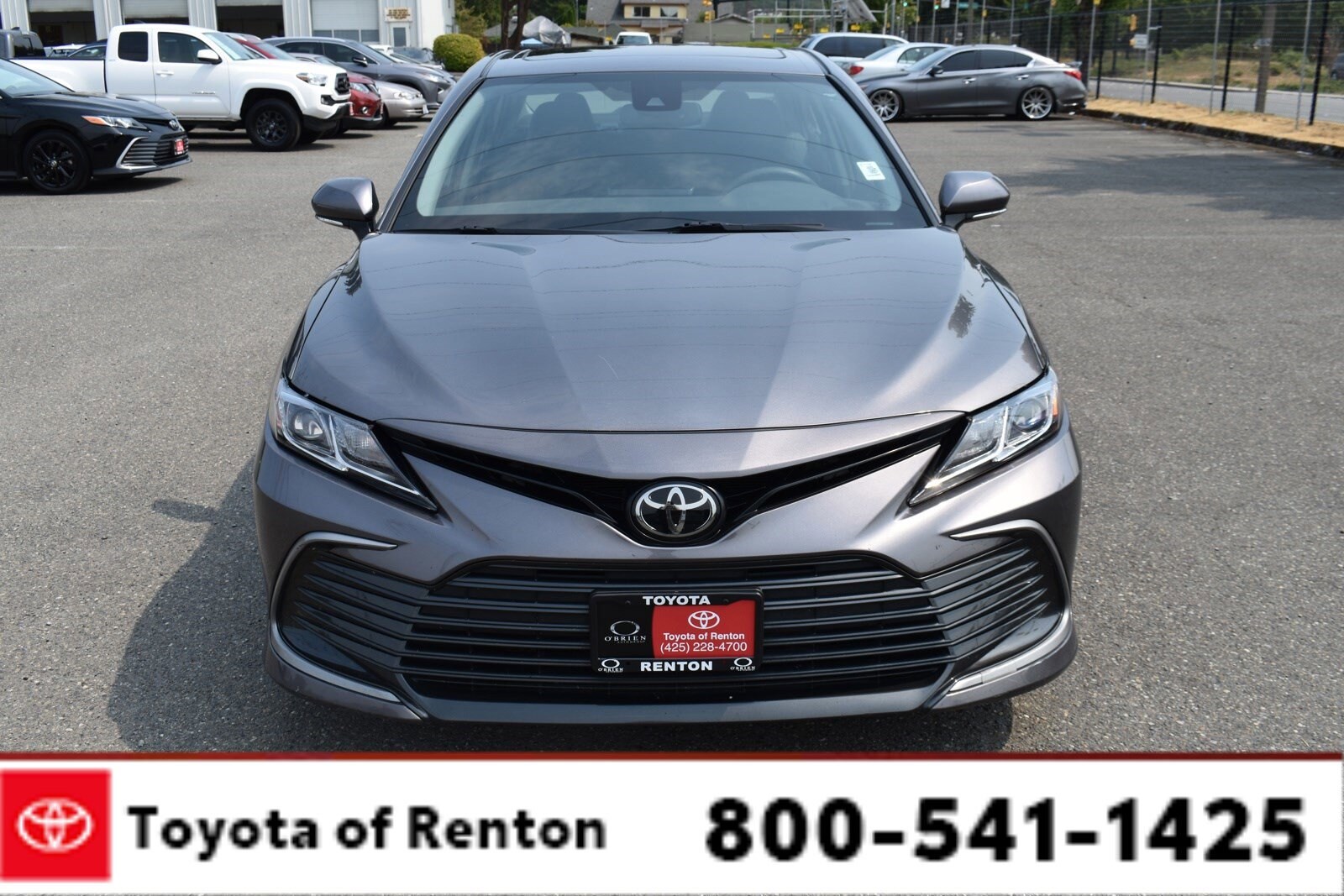 Certified 2022 Toyota Camry LE with VIN 4T1R11AK8NU073879 for sale in Renton, WA