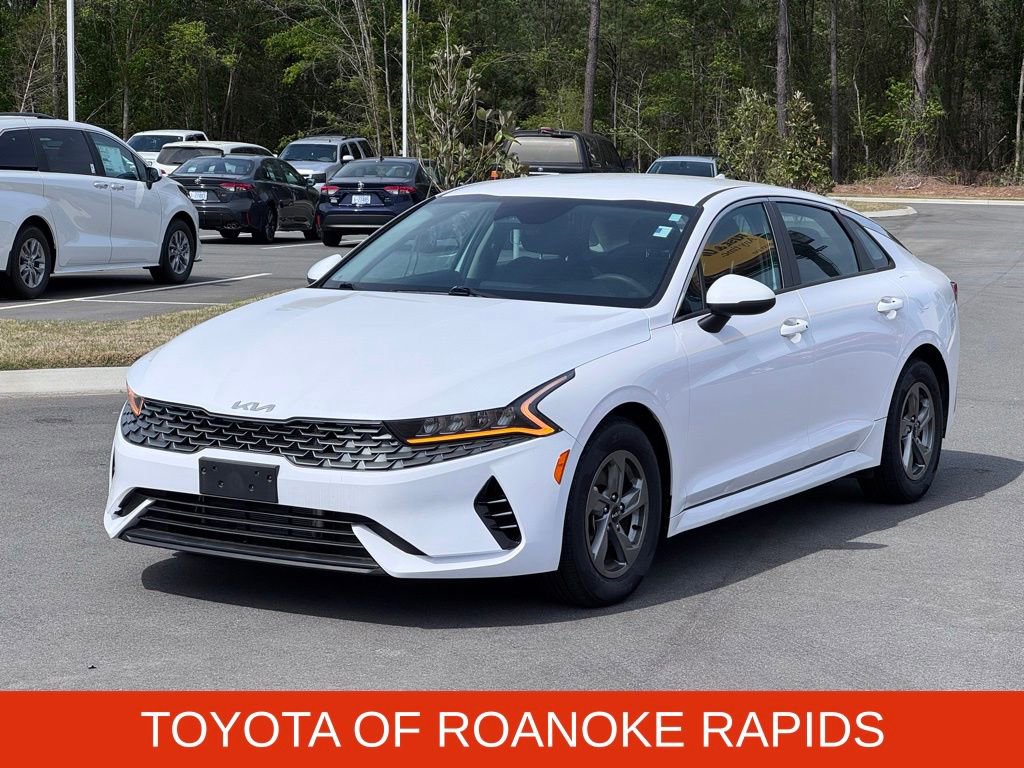 Used 2022 Kia K5 LXS with VIN 5XXG14J22NG142908 for sale in Roanoke Rapids, NC