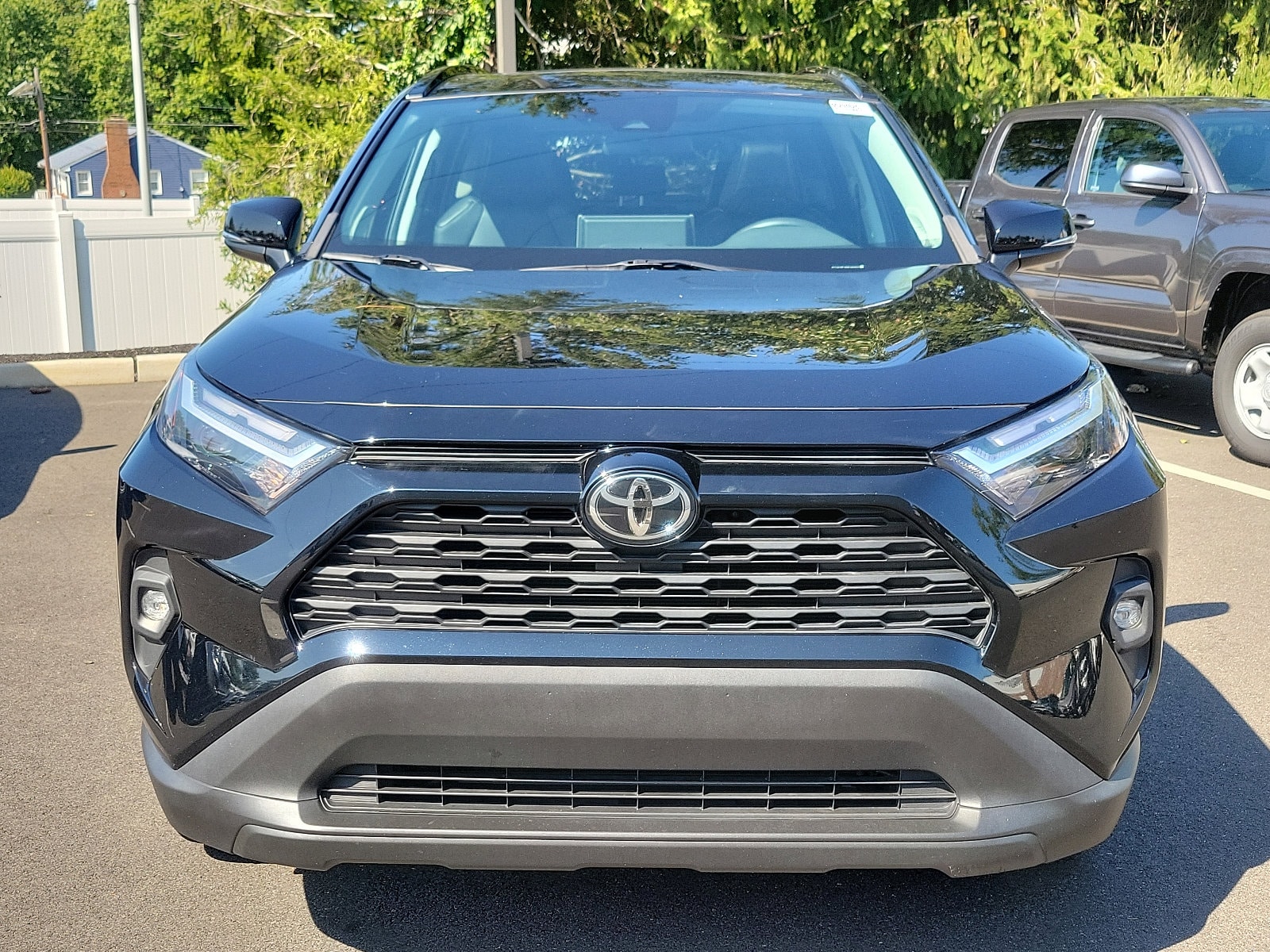 Certified 2022 Toyota RAV4 XLE Premium with VIN 2T3A1RFV6NC294825 for sale in Runnemede, NJ