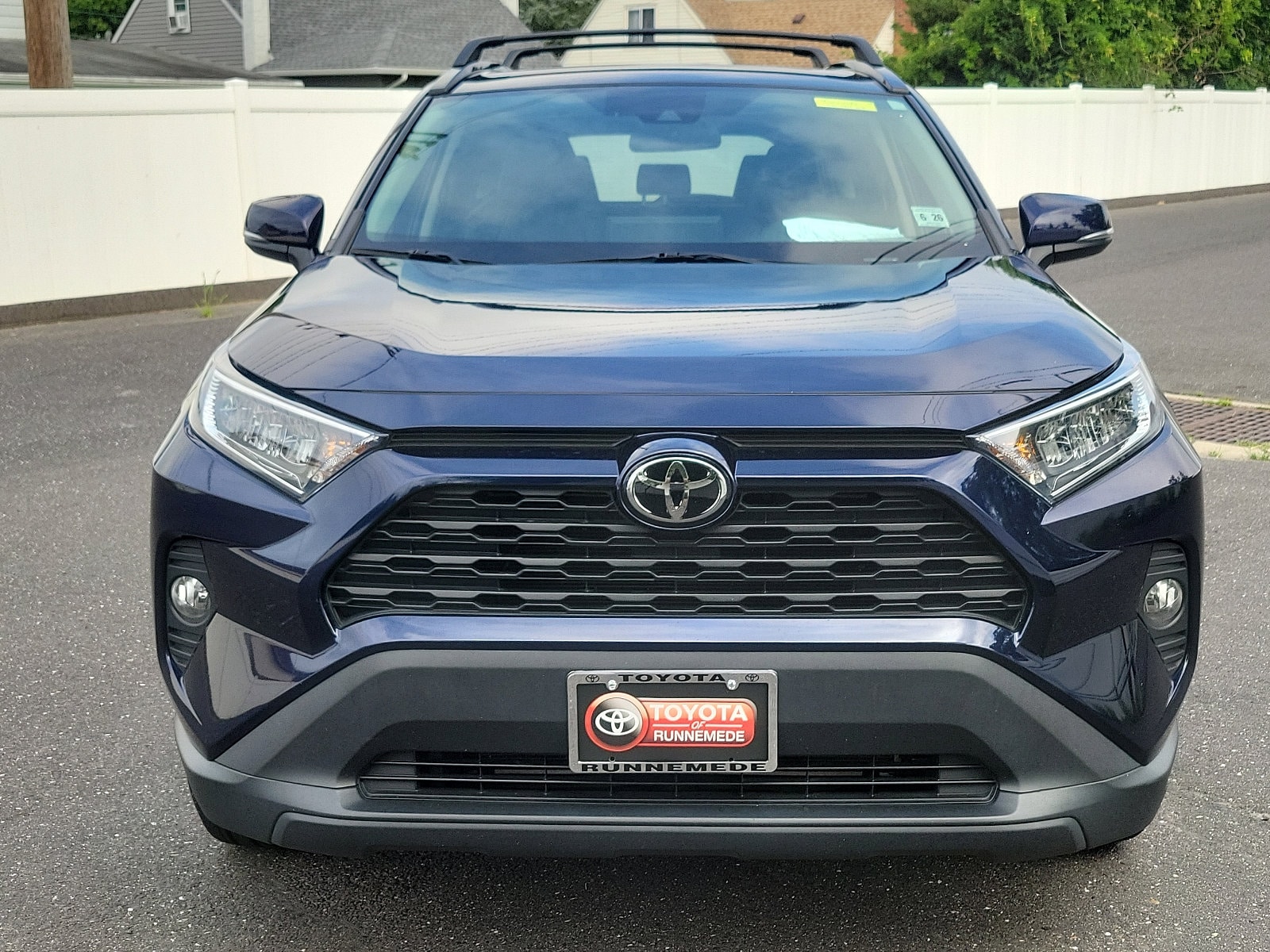 Certified 2021 Toyota RAV4 XLE Premium with VIN 2T3A1RFV7MW211173 for sale in Runnemede, NJ