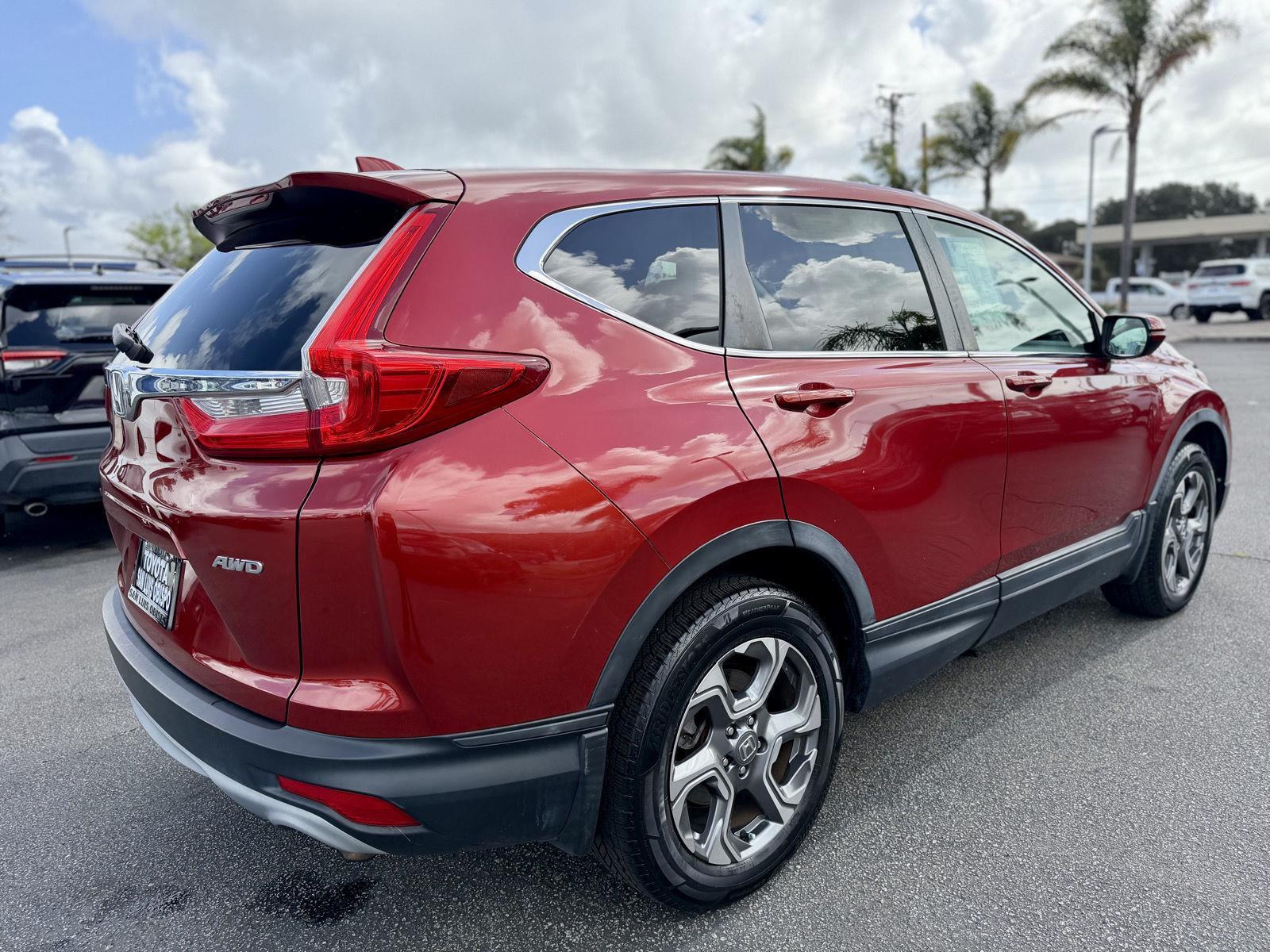 Used 2017 Honda CR-V EX-L with VIN 5J6RW2H84HL014046 for sale in San Luis Obispo, CA