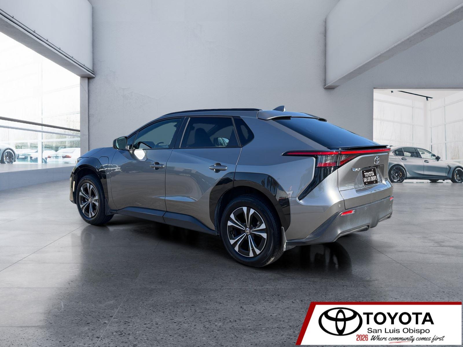 Used 2023 Toyota bZ4X XLE with VIN JTMAAAAA3PA009813 for sale in San Luis Obispo, CA