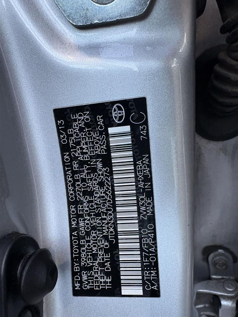 Used 2013 Toyota Prius Three with VIN JTDKN3DU7D5622273 for sale in San Luis Obispo, CA